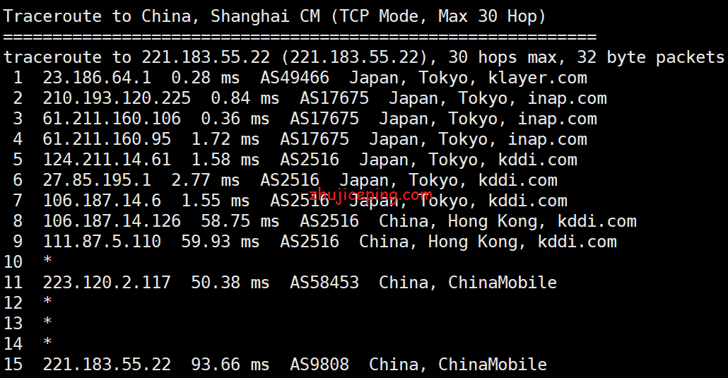 kvmla：日本软银线路VPS简单测评，10M带宽，支持Windows