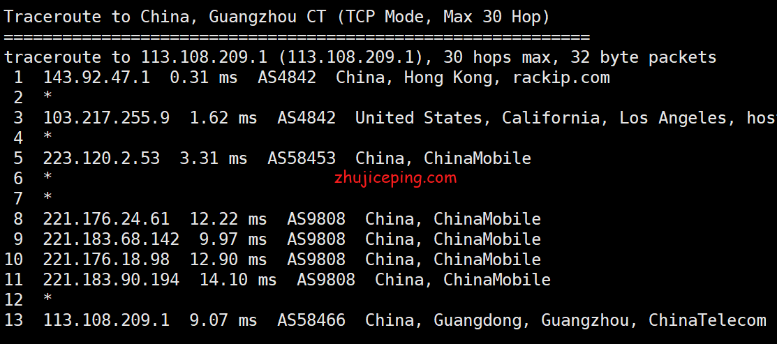 简单测评hmbcoud半月湾100Mbps带宽的香港VPS