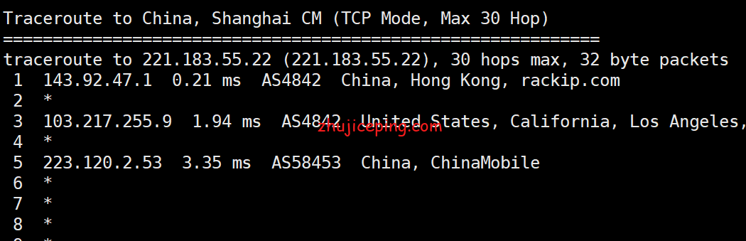 简单测评hmbcoud半月湾100Mbps带宽的香港VPS