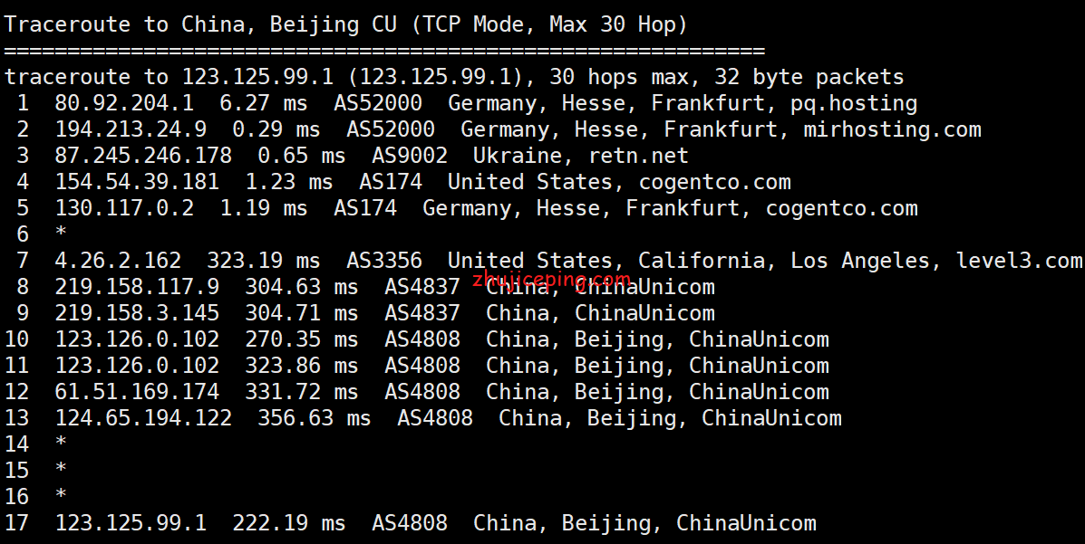 pqde5 简单测评the.hosting德国机房1Gbps带宽不限流量VPS
