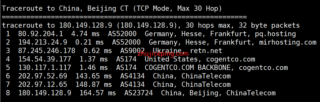 pqde6 简单测评the.hosting德国机房1Gbps带宽不限流量VPS