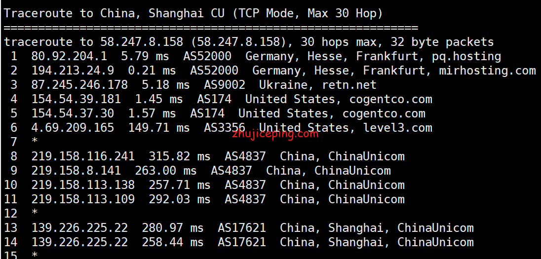 pqde8 简单测评the.hosting德国机房1Gbps带宽不限流量VPS