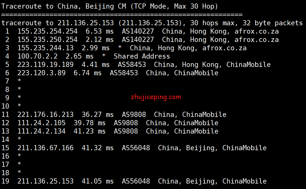 hhc10 华纳云(hncloud)-cn2+bgp线路香港云服务器测评
