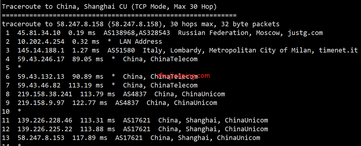 iru12 简单测评imidc俄罗斯机房cn2线路的物理服务器（实际是三线回程cn2）