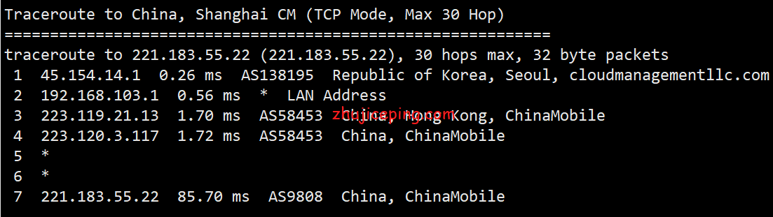 krc11 hostkvm：韩国VPS（cn2\cmi等混合BGP）简单测评，分享实测网络数据