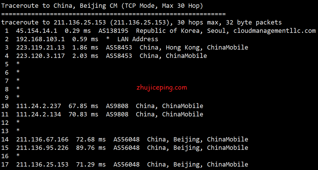 krc8 hostkvm：韩国VPS（cn2\cmi等混合BGP）简单测评，分享实测网络数据