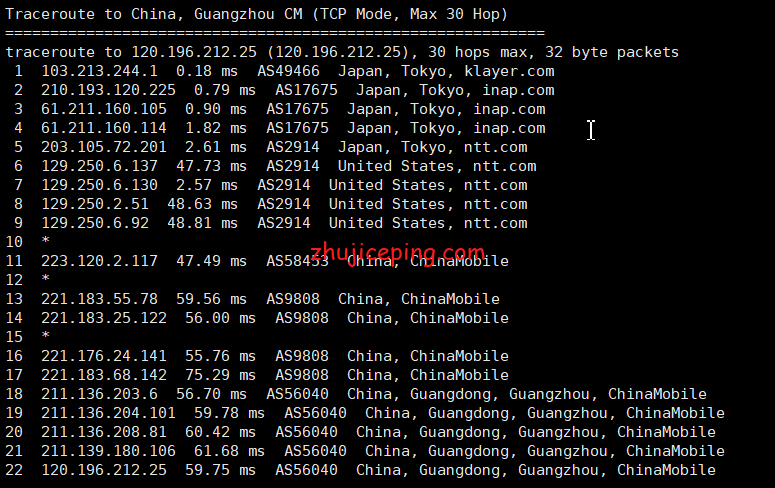 bjp16 bgpto：日本东京机房独立服务器简单测评，分享实测数据