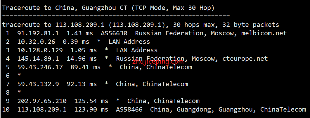 简单测评melbicom俄罗斯莫斯科数据中心的VPS，三网CN2回国，电信双程cn2
