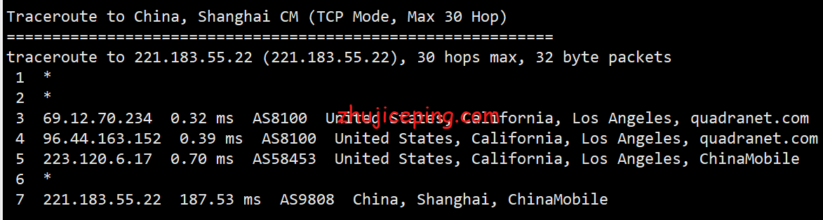 简单测评下搬瓦工洛杉矶DC3数据中心CN2 GT系列网络的VPS