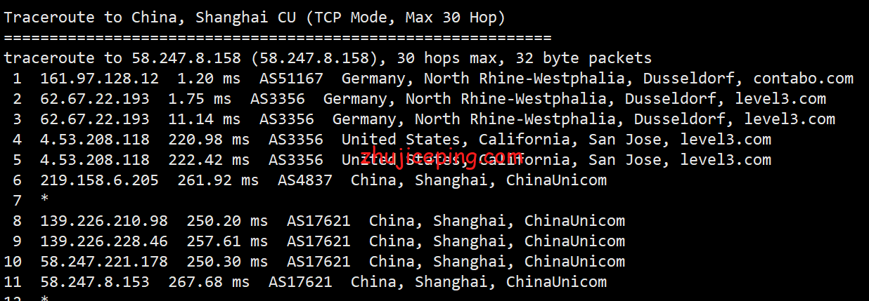 cde17 contabo之核心机房-德国VPS详细测评，有闲暇和晚高峰时段数据对比