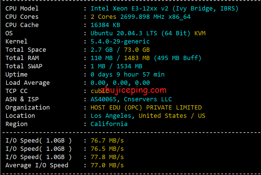 依旧是那么稳，简单测评hostdare美国cn2 gia VPS，电信CN2、联通和移动走AS4837-国外主机测评