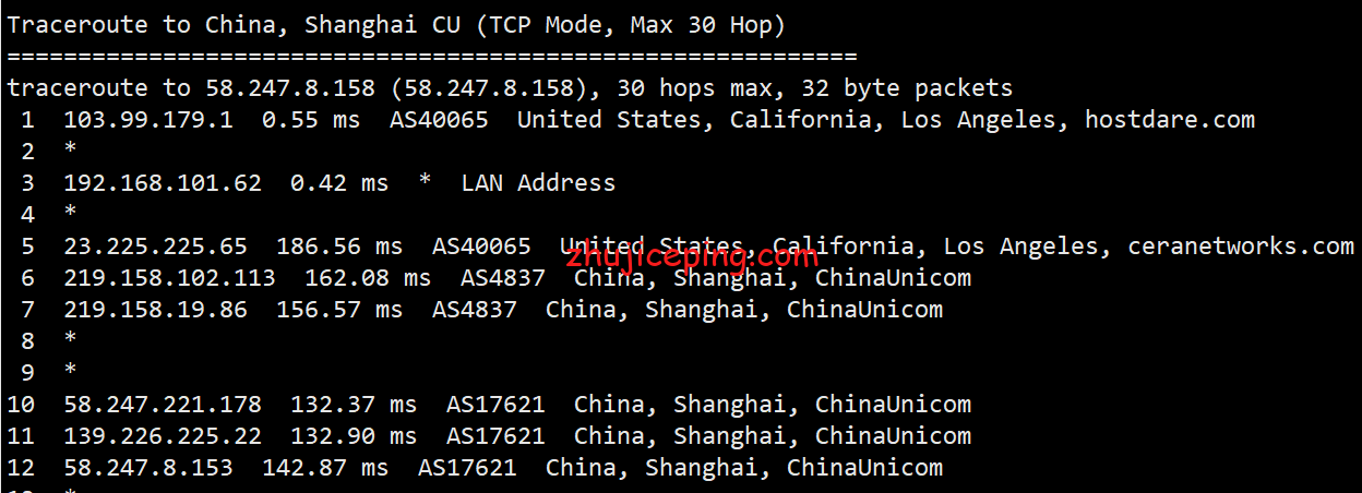 hd16 依旧是那么稳，简单测评hostdare美国cn2 gia VPS，电信CN2、联通和移动走AS4837