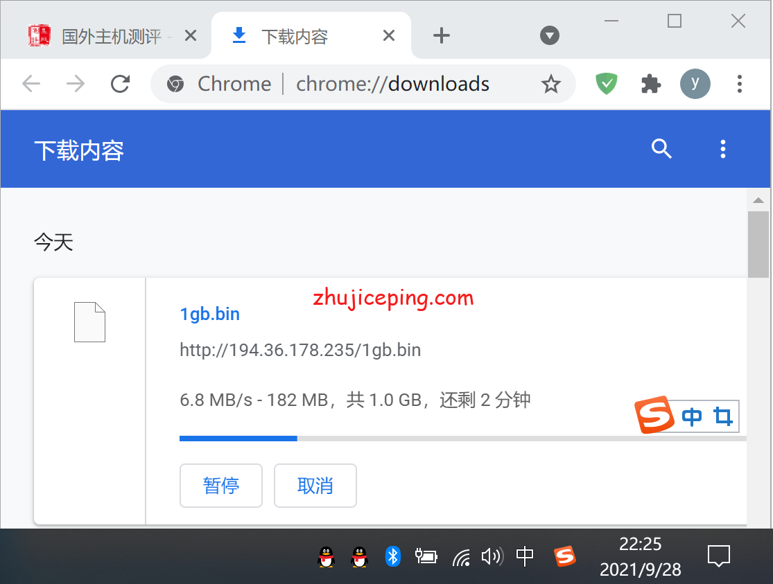 fbsg12 firstbyte：简单测评下不限流量的新加坡VPS，最低月付9.8元