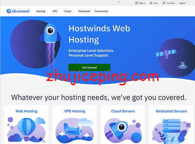 hostwinds怎么样？测评荷兰阿姆斯特丹机房的VPS/云服务器-国外主机测评