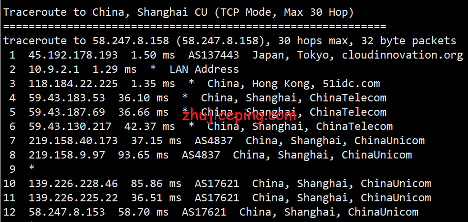 ufojp15 简单测评下ufovps“日本云服务器CN2 GIA（东京）”系列的VPS，三网回程CN2 GIA