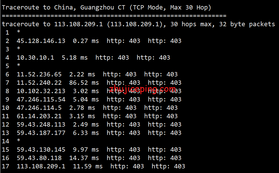 v5a20 V5Net：简单测评接入“阿里云”香港专线的独立服务器