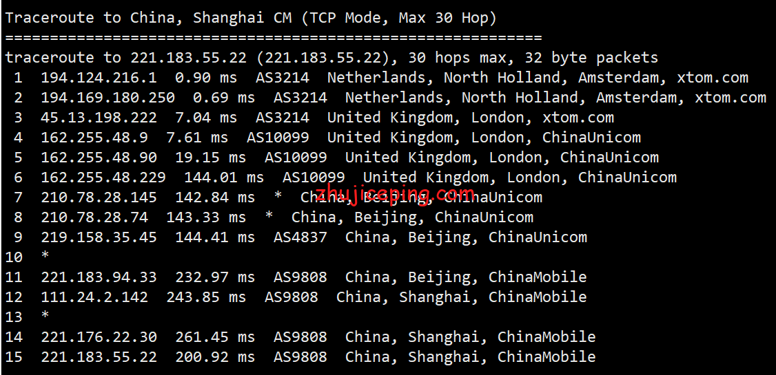 aynl19 aoyoyun傲游主机：荷兰机房CUII(AS9929)线路VPS简单测评