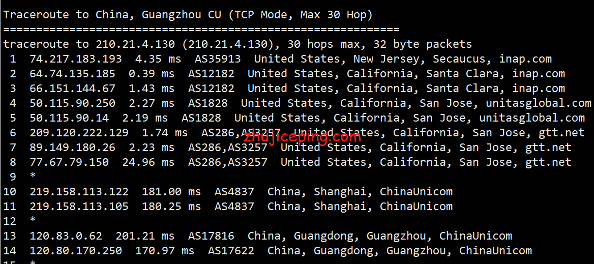ddsan19 dedipath：圣何塞机房VPS简单测评，相对电信和联通貌似移动效果更好