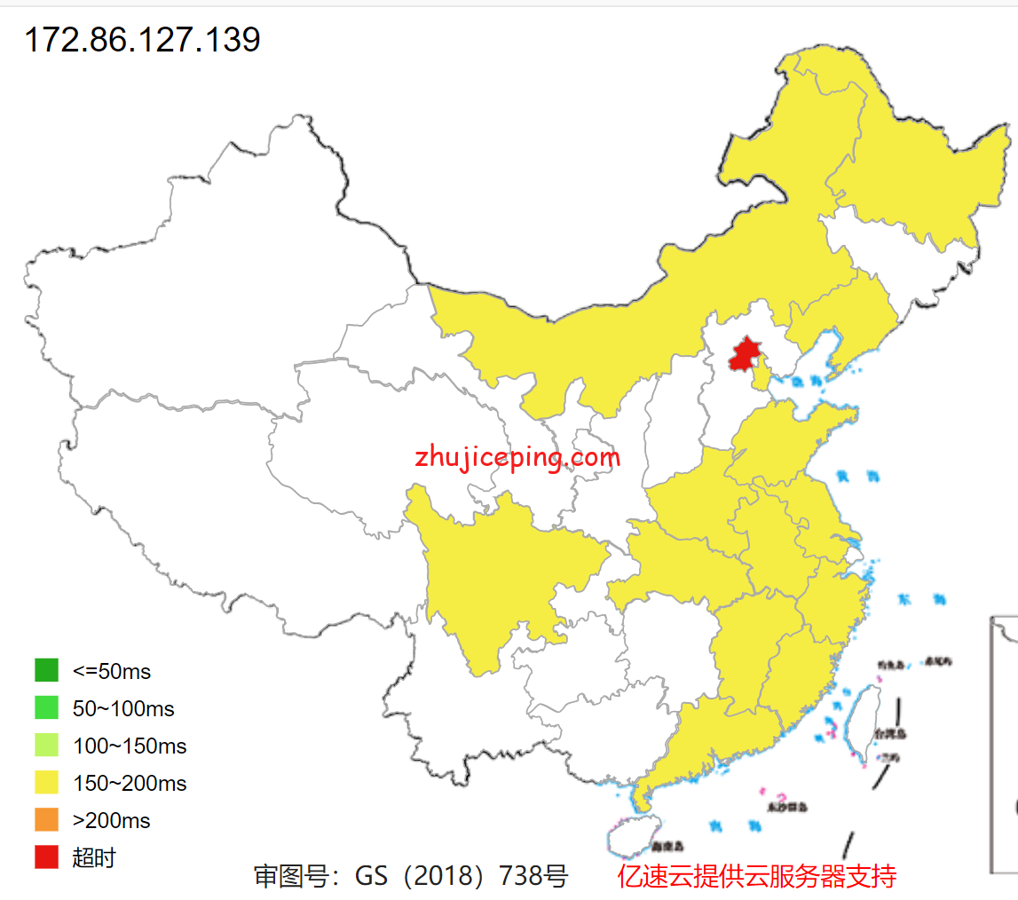gfla8 简单测评下gfrack的美国洛杉矶QN机房的vps