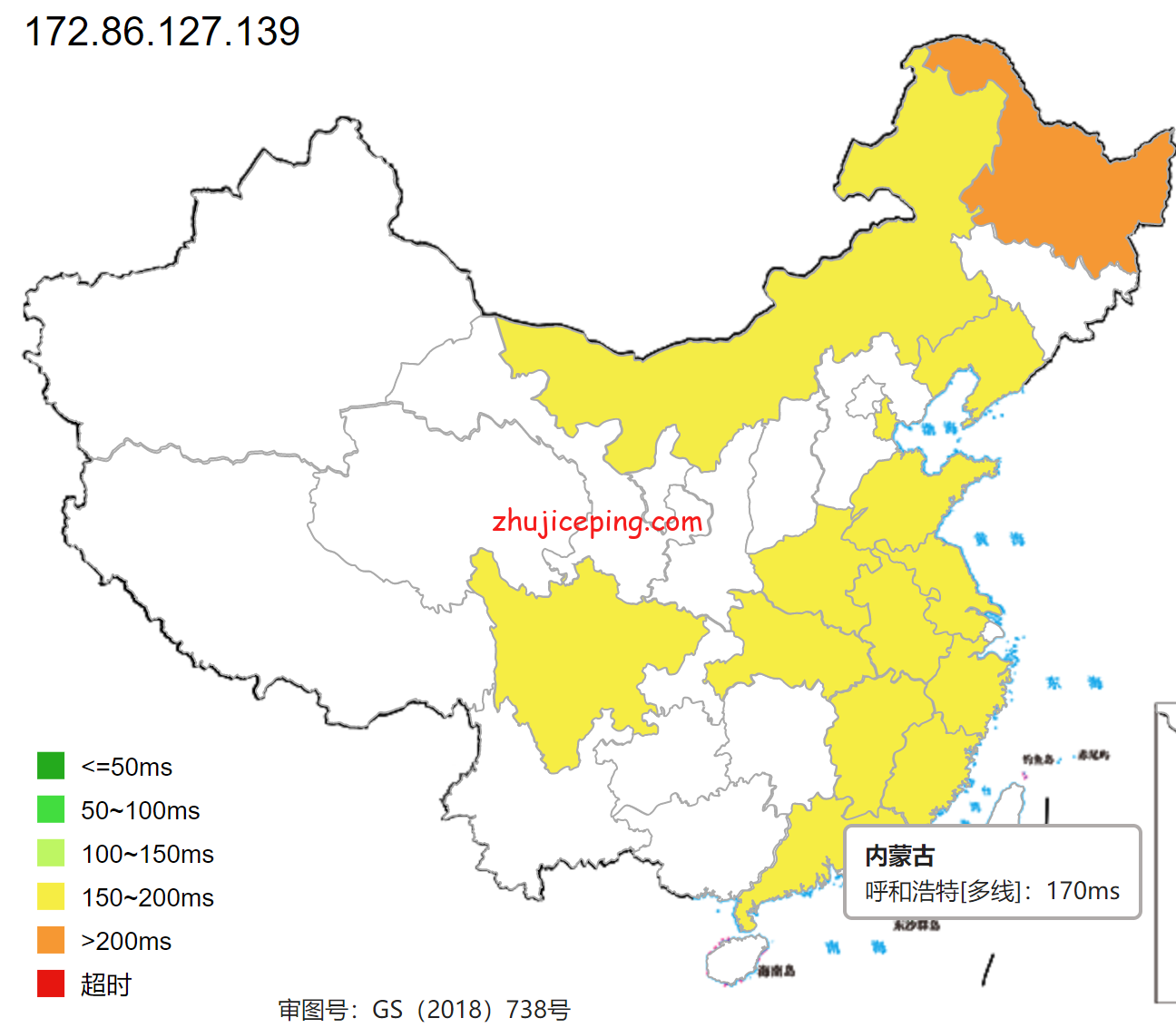 gfus10 gfrack美国VPS电信回程接入CN2 GT，联通AS4837，移动直连，低至99元/年，价格不变，分享下实测数据