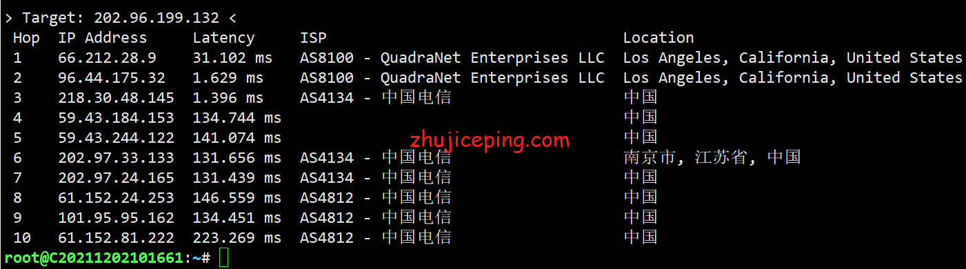 gfus26 gfrack美国VPS电信回程接入CN2 GT，联通AS4837，移动直连，低至99元/年，价格不变，分享下实测数据