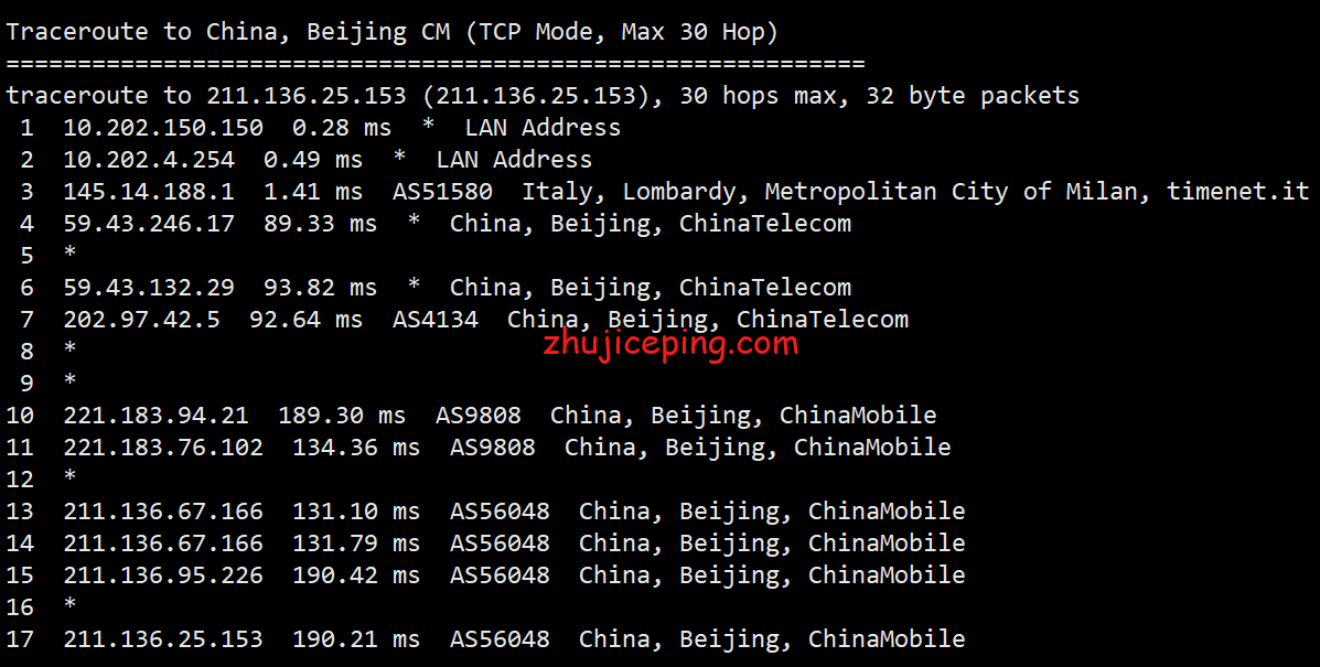 locr16 简单测试下locvps俄罗斯cn2 gia高端线路的vps，速度很给力