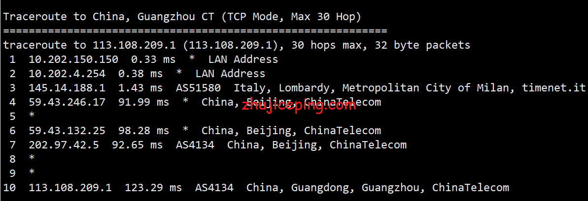 locr21 简单测试下locvps俄罗斯cn2 gia高端线路的vps，速度很给力