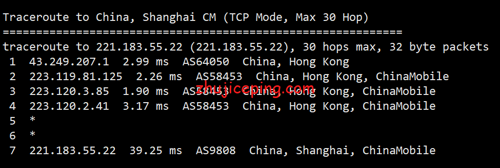 xx16 稳爱云：香港Mega Two机房三网cn2 gia线路简单测评