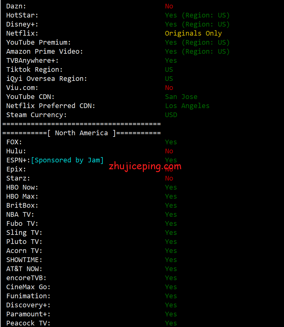 locus25 简单测评locvps“美国洛杉矶(CN2+BGP)”系列VPS，数据告诉你实际情况怎么样