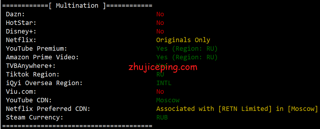 pqru9 the.hosting之俄罗斯VPS简单测评，数据告诉你实际情况！