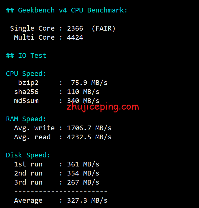 w3d10 简单测评下w3dhost美国洛杉矶AS9929网络的VPS