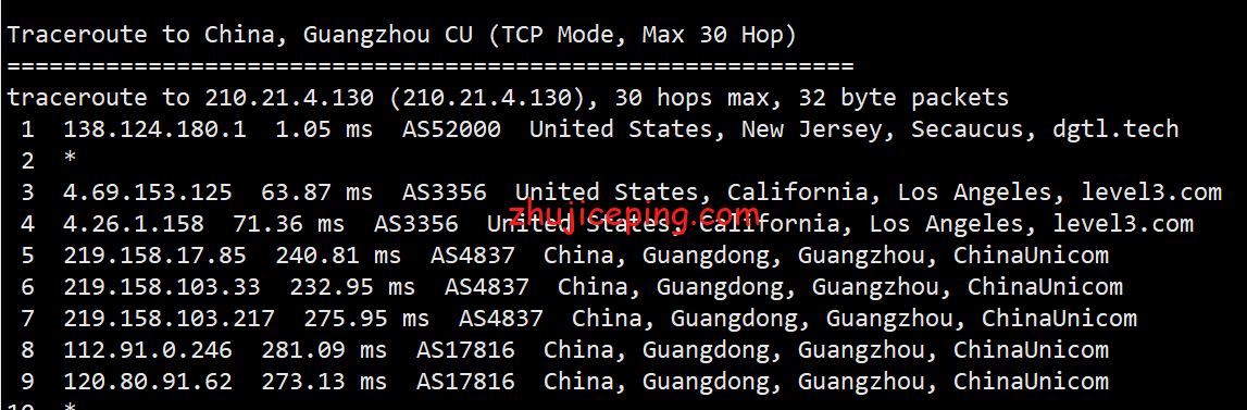 pqus20 简单测评下the.hosting的美国VPS（1Gbps带宽，不限流量）
