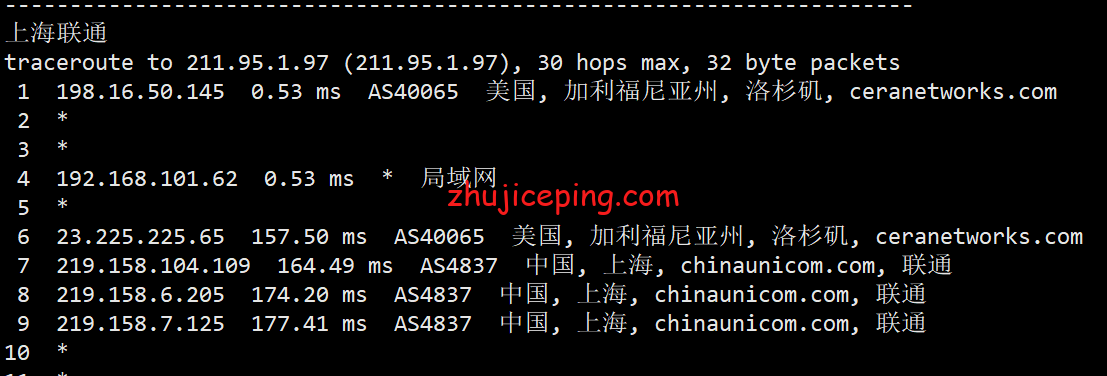 enat18 简单测评edgenat的“洛杉矶CUVIP”-即美国联通AS4837网络系列VPS