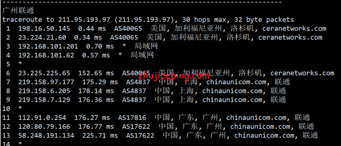 enat19 简单测评edgenat的“洛杉矶CUVIP”-即美国联通AS4837网络系列VPS