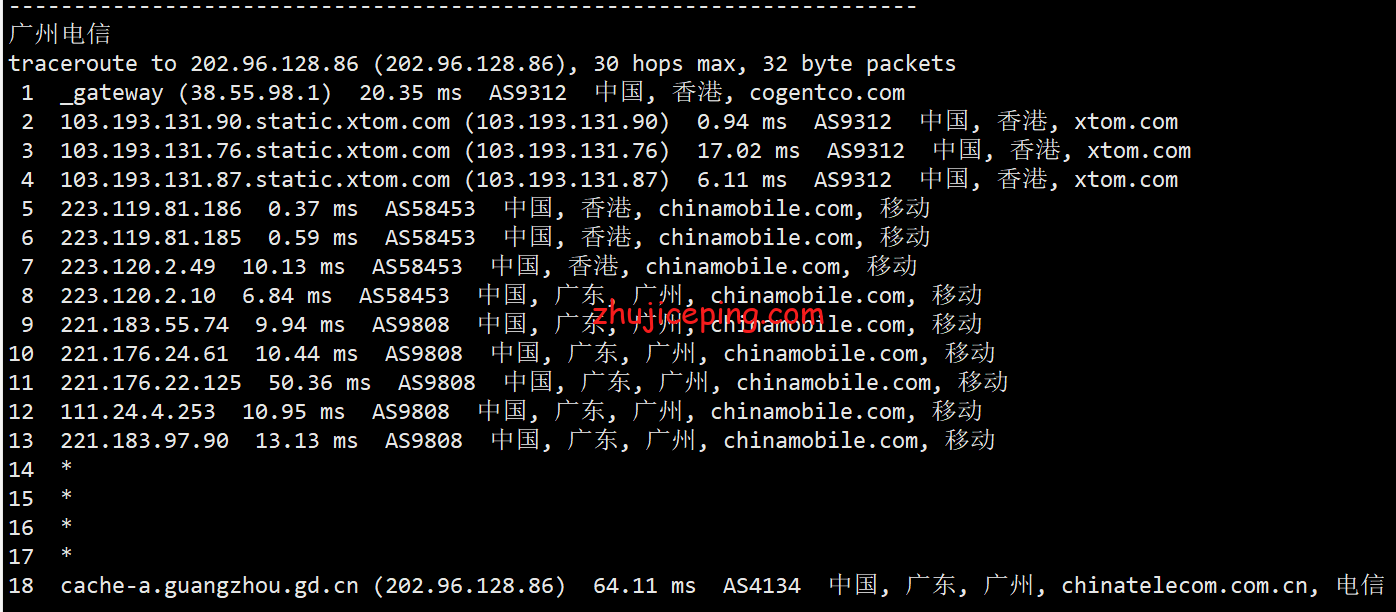 简单测评hostyun香港EQ机房移动CMI线路10Gbps带宽的VPS