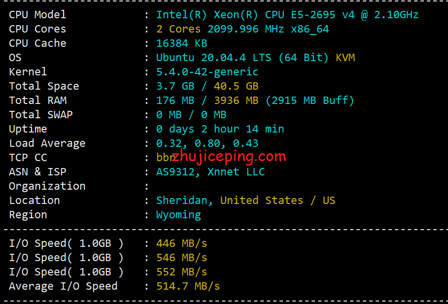 hostkvm：香港大带宽VPS（1Gbps带宽，移动CMI线路）简单测评