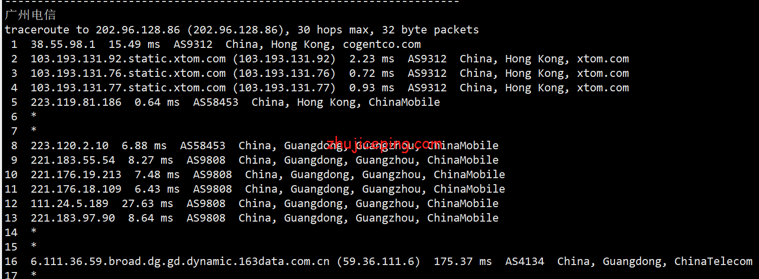 hostkvmhkb16 hostkvm：香港大带宽VPS（1Gbps带宽，移动CMI线路）简单测评