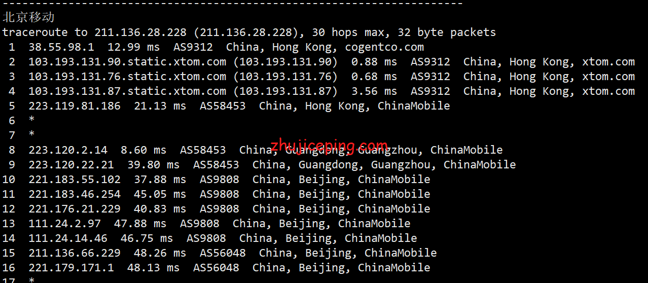 hostkvm：香港大带宽VPS（1Gbps带宽，移动CMI线路）简单测评