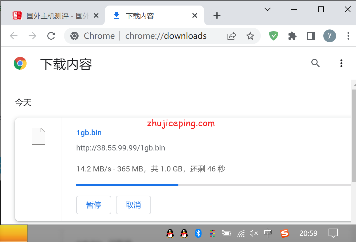 hostkvm：香港大带宽VPS（1Gbps带宽，移动CMI线路）简单测评