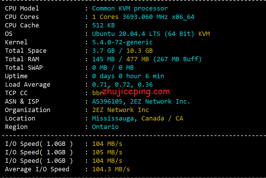 hydb1 简单测评下20元/月档位给500M带宽的hostyun的日本大阪AMD-IIJ系列VPS