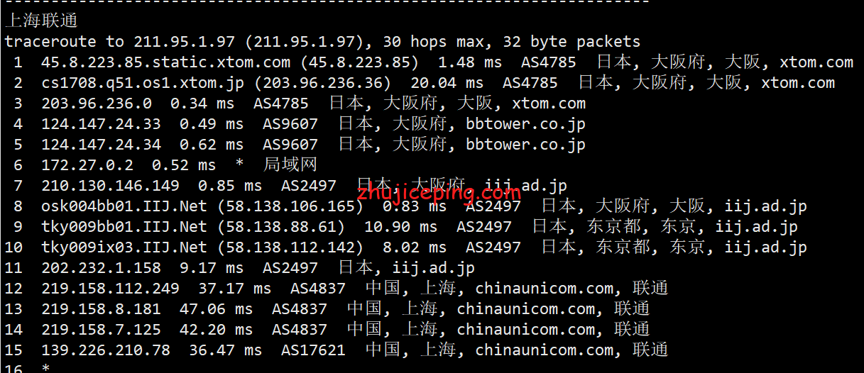 hydb17 简单测评下20元/月档位给500M带宽的hostyun的日本大阪AMD-IIJ系列VPS