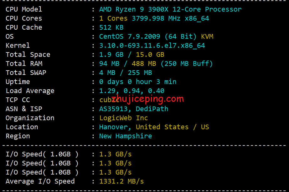 virphx1 简单测评下Virmach的凤凰城机房的AMD系列VPS