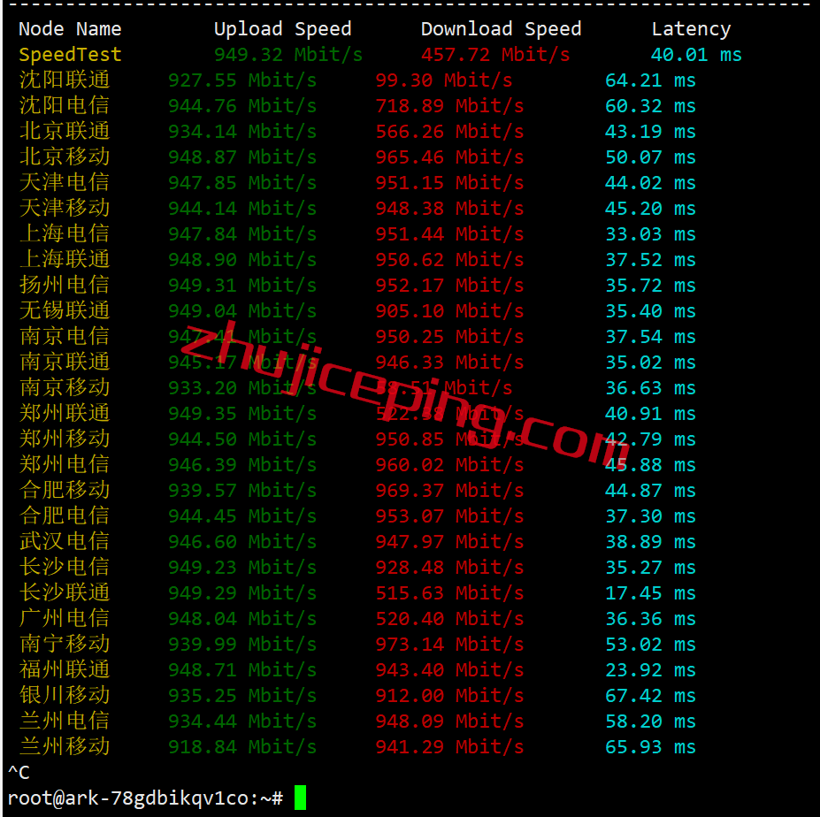 arkhkgia3 zenlayer香港cn2 gia怎么样？简单测评企业级1Gbps香港cn2 gia大带宽云服务器