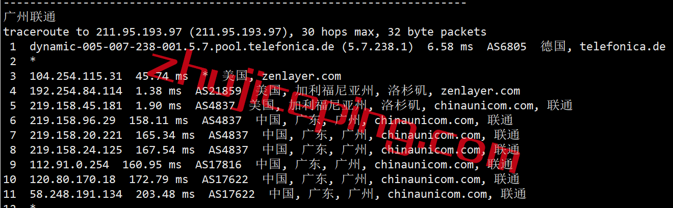 arklagia19 zenlayer怎么样？洛杉矶China Optimized云服务器真实测评：cn2 gia+as4837+cmi