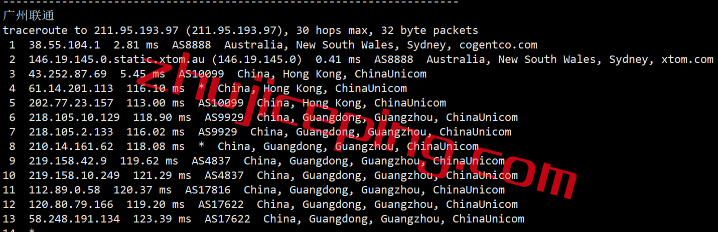 lv18 简单测评下locvps澳大利亚接入联通AS9929网络的VPS