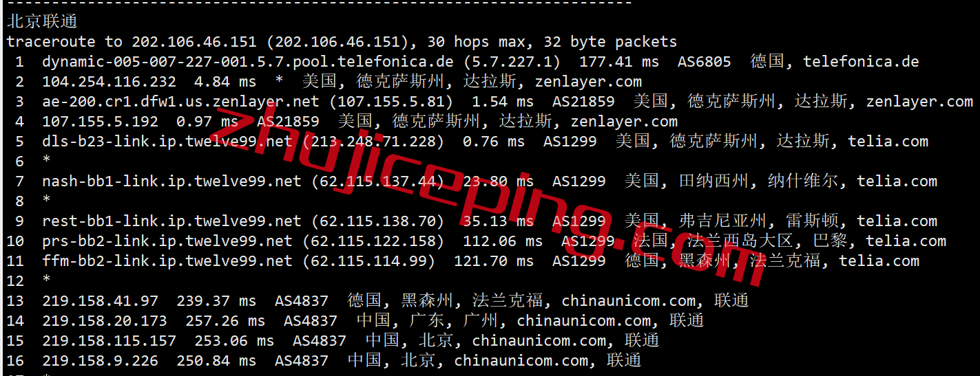 arkdal17 简单分享下zenlayer达拉斯机房的云服务器测评数据