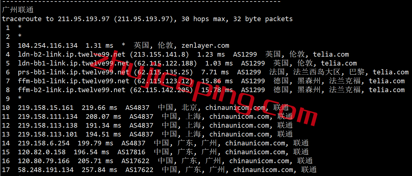 arkuk17 zenlayer云服务器怎么样？简单测评：英国伦敦数据中心