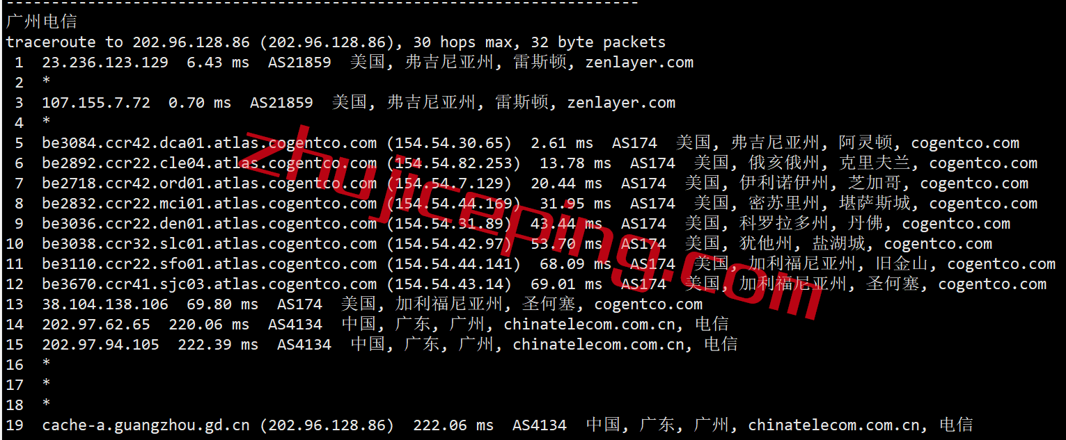 arkwdc16 zenlayer：美国华盛顿哥伦比亚特区（首都）机房的云服务器测评