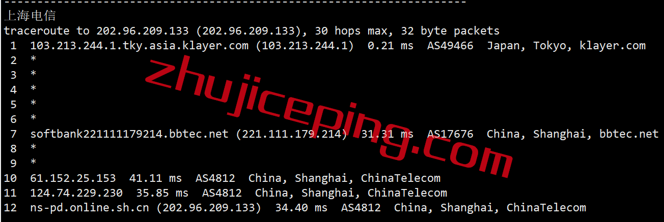 bgpto16 简单测评下bgp.to日本三网软银线路的独立服务器
