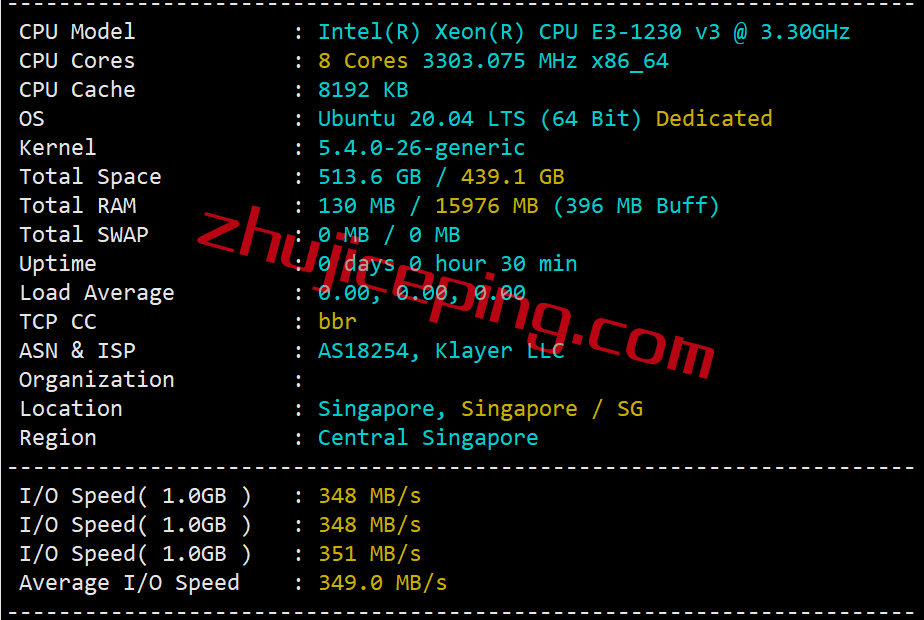 bsg1 简单测评下bgp.to新加坡三网cn2 gia线路的独立服务器